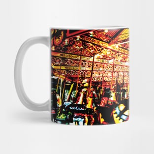 antique carousel Mug